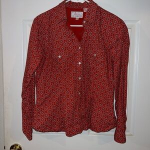 Panhandle Slim Red Button Down Shirt